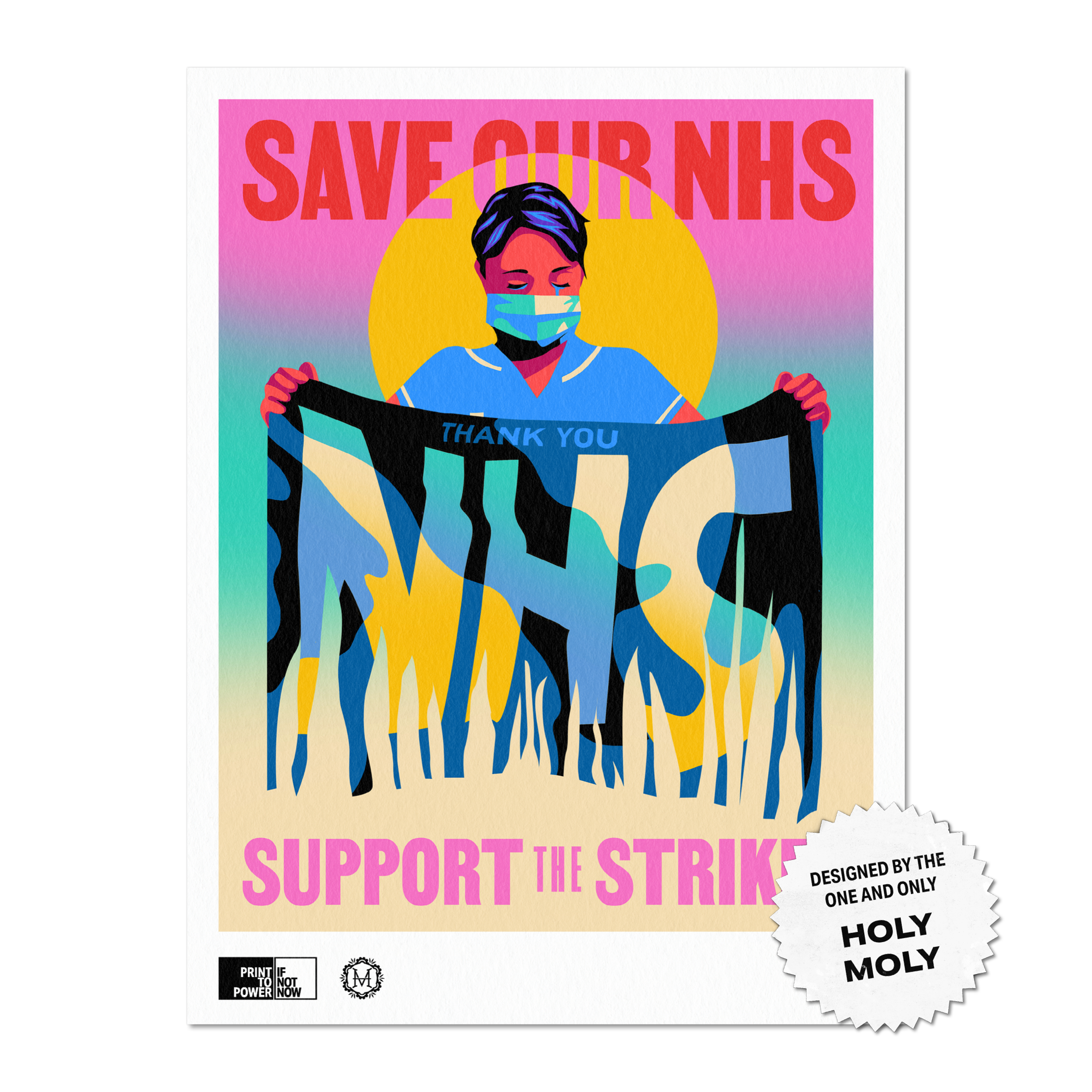 Holy Moly | NHS Art Print