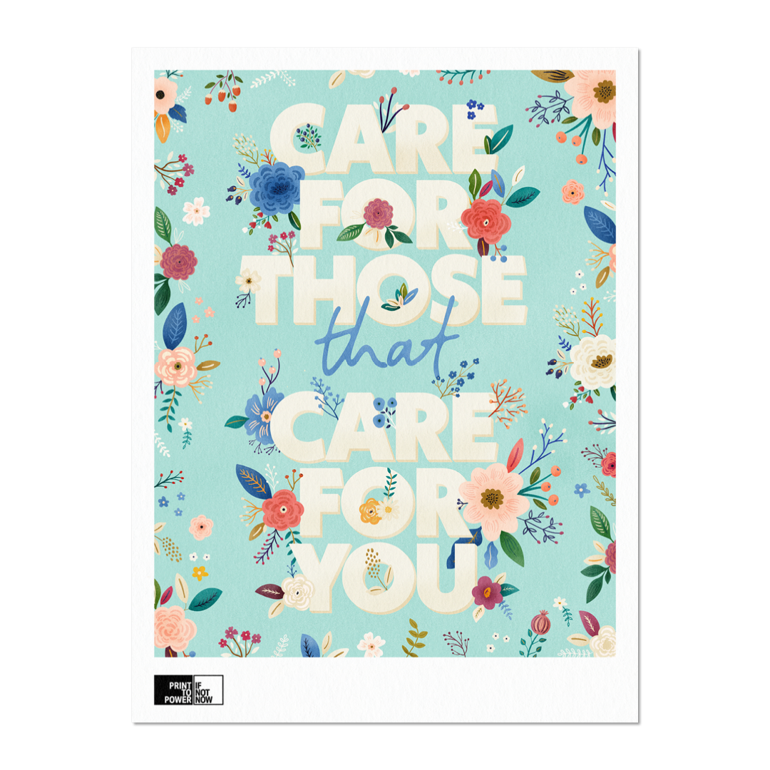 Care | NHS Art Print